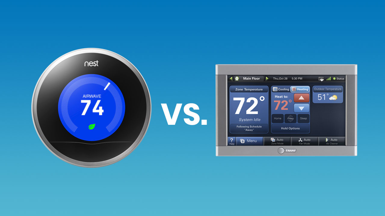 You are currently viewing Nest Learning Thermostat vs. Trane ComfortLink II